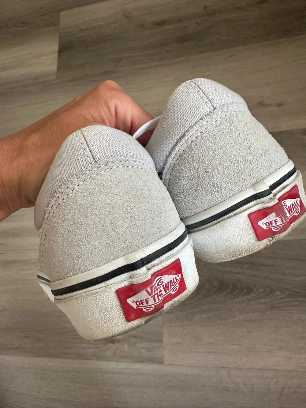 Vans Light Blue Suede Classic Old Skool Sneakers